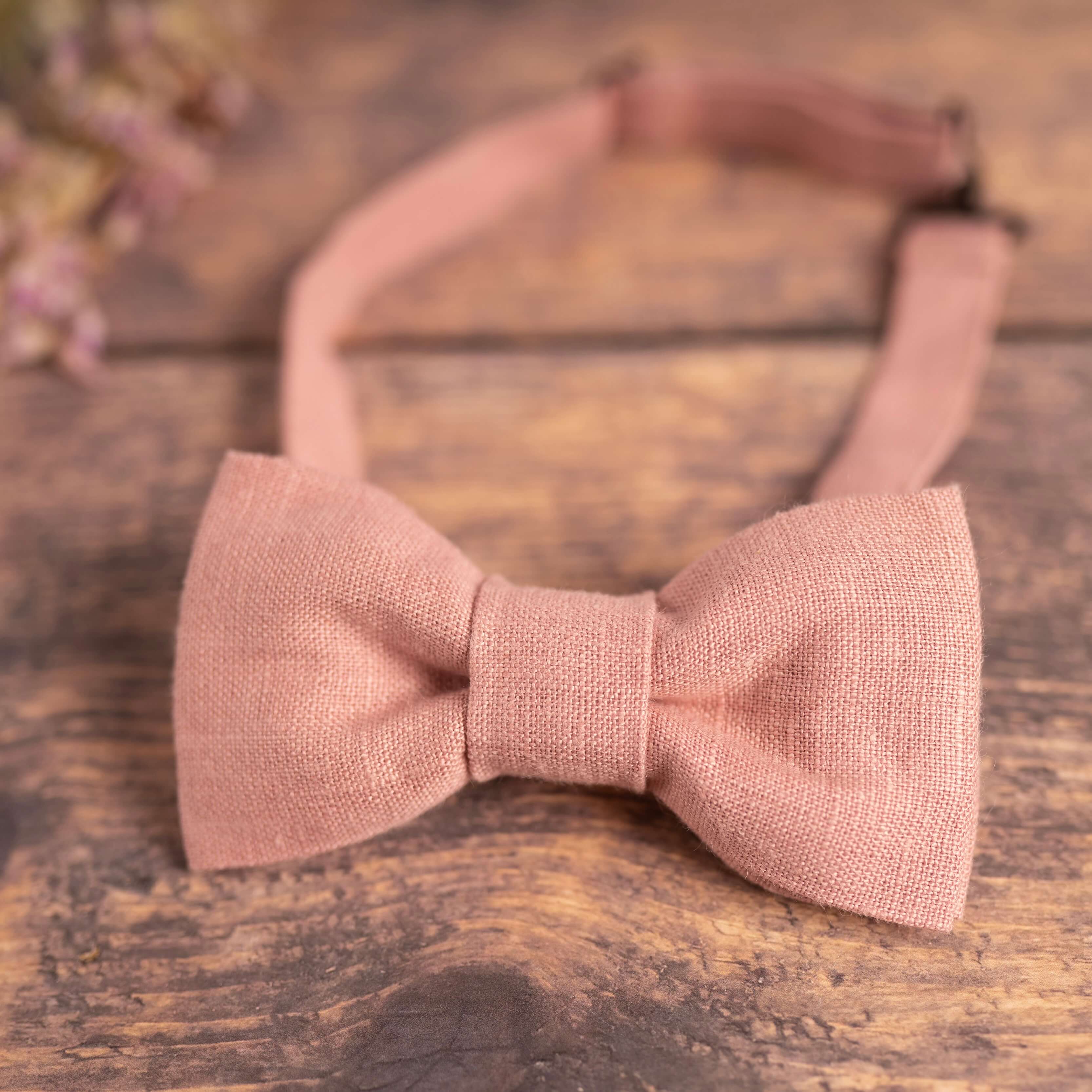 Ethically Made Linen Bow Ties Wild Linens