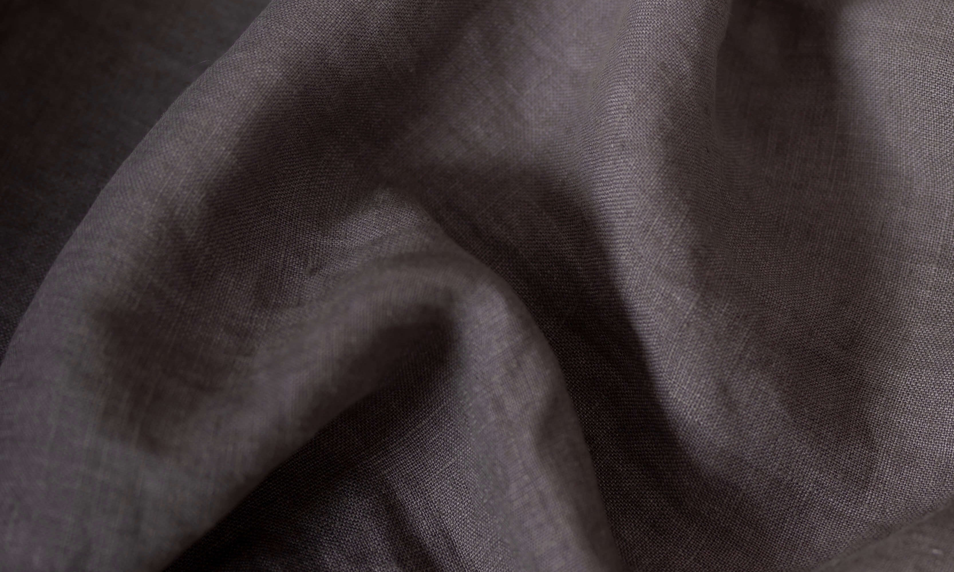 Grey linen fabrics by the metre collection