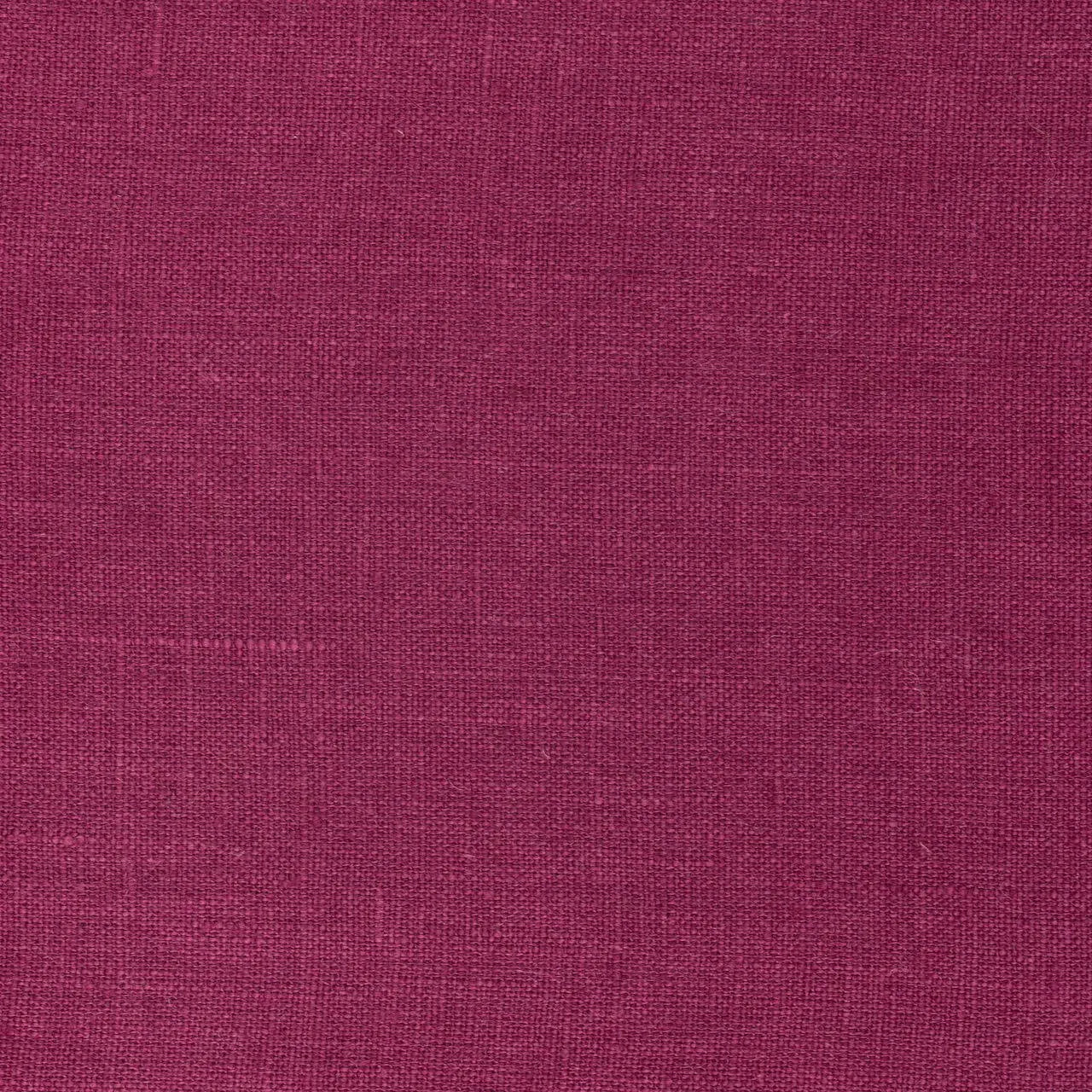 Washed Pure Magenta Linen Fabric 205 g/m²