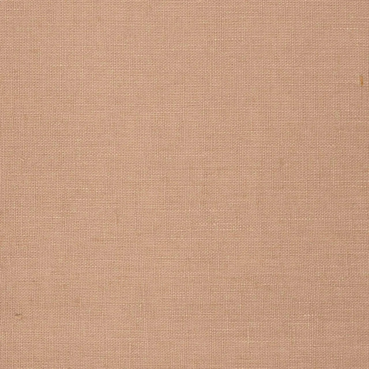 Washed Pure Pastel Pink Nude Linen Fabric 205 g/m²