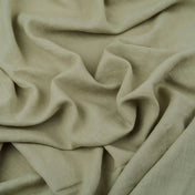 Washed Pure Light Sage Green Linen Fabric 205 g/m²
