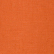 Washed Pure Tangerine Linen Fabric 205 g/m²