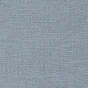 Washed Pure Blue Grey Linen Fabric 205 g/m²