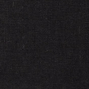 Black linen fabric swatch