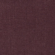 Washed Pure Dark Plum Purple Linen Fabric 205 g/m²