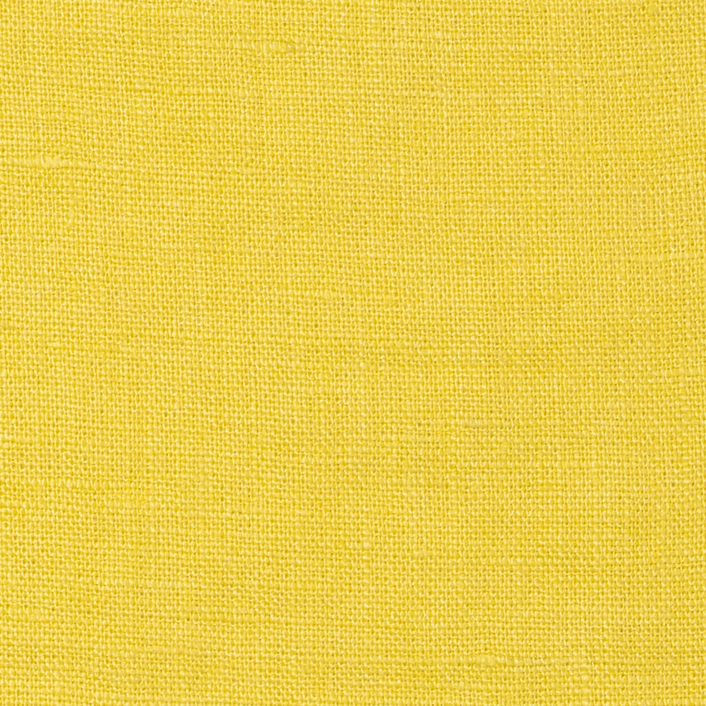 Washed Pure Lemon Linen Fabric 205 g/m²