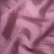 Washed Pure Pink Lilac Linen Fabric 205 g/m²