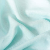 Washed Pure Pastel Light Mint Linen Fabric 205 g/m²