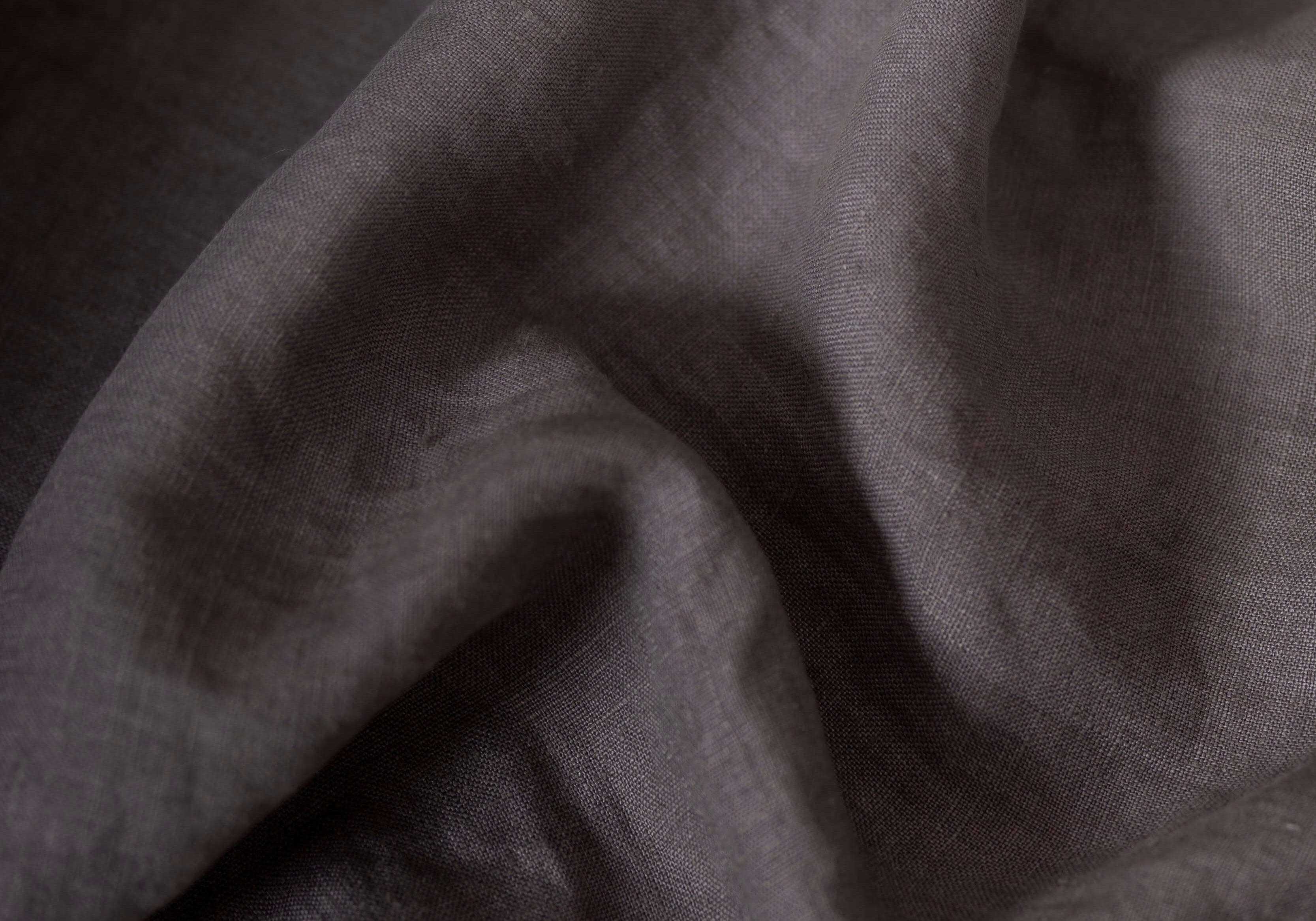 Grey linen fabrics by the metre collection