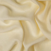 Washed Pure Buttercream Linen Fabric 205 g/m²