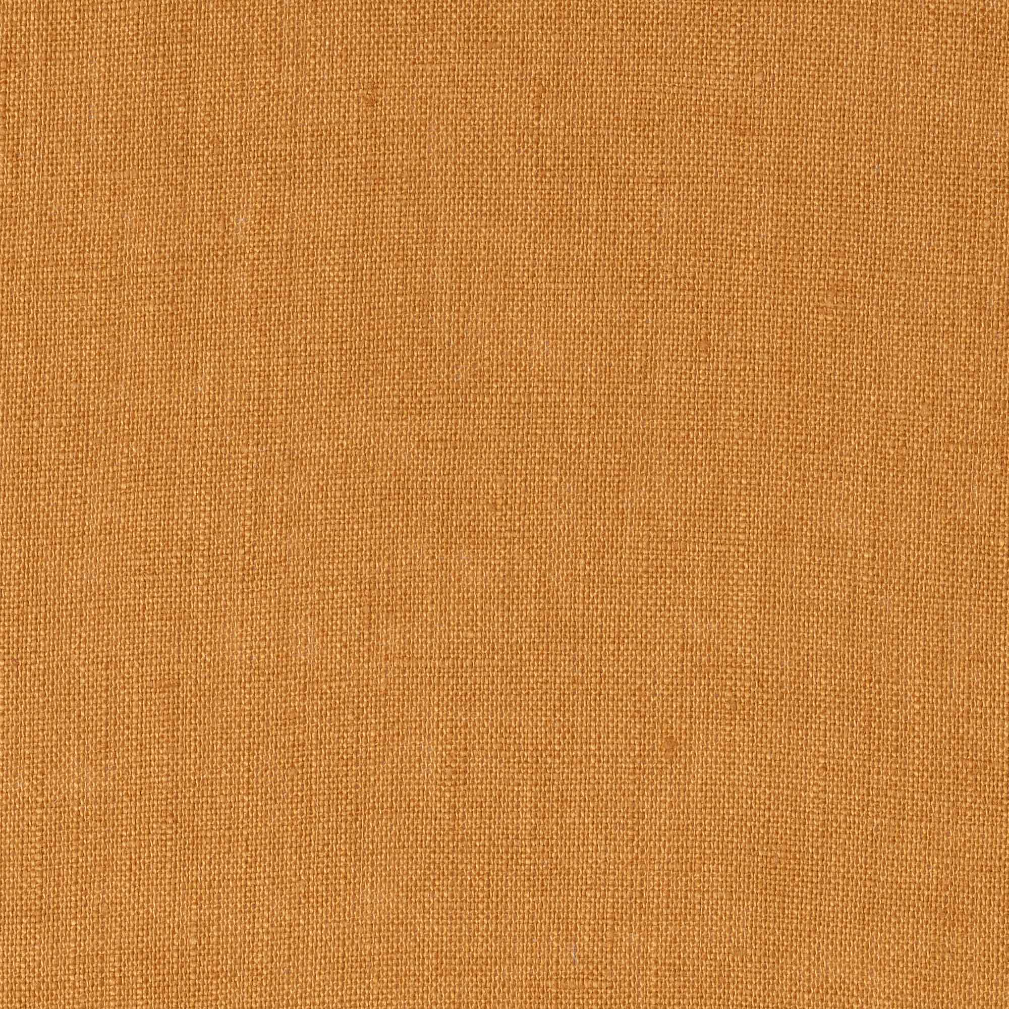 Washed Pure Caramel Linen Fabric 205 g/m²
