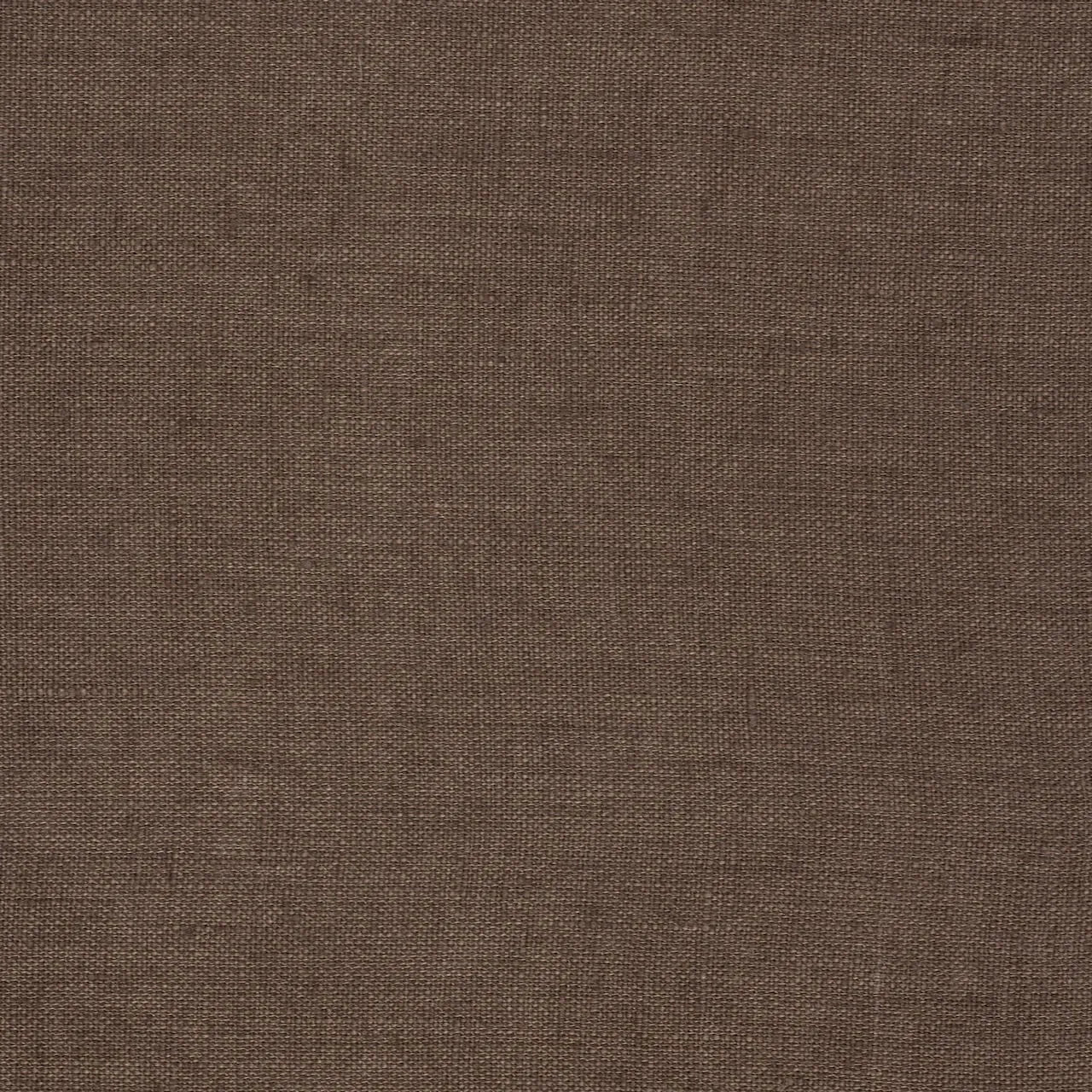 Washed Pure Cocoa Brown Linen Fabric 205 g/m²