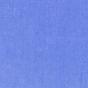 Washed Pure Cornflower Blue Linen Fabric 205 g/m²