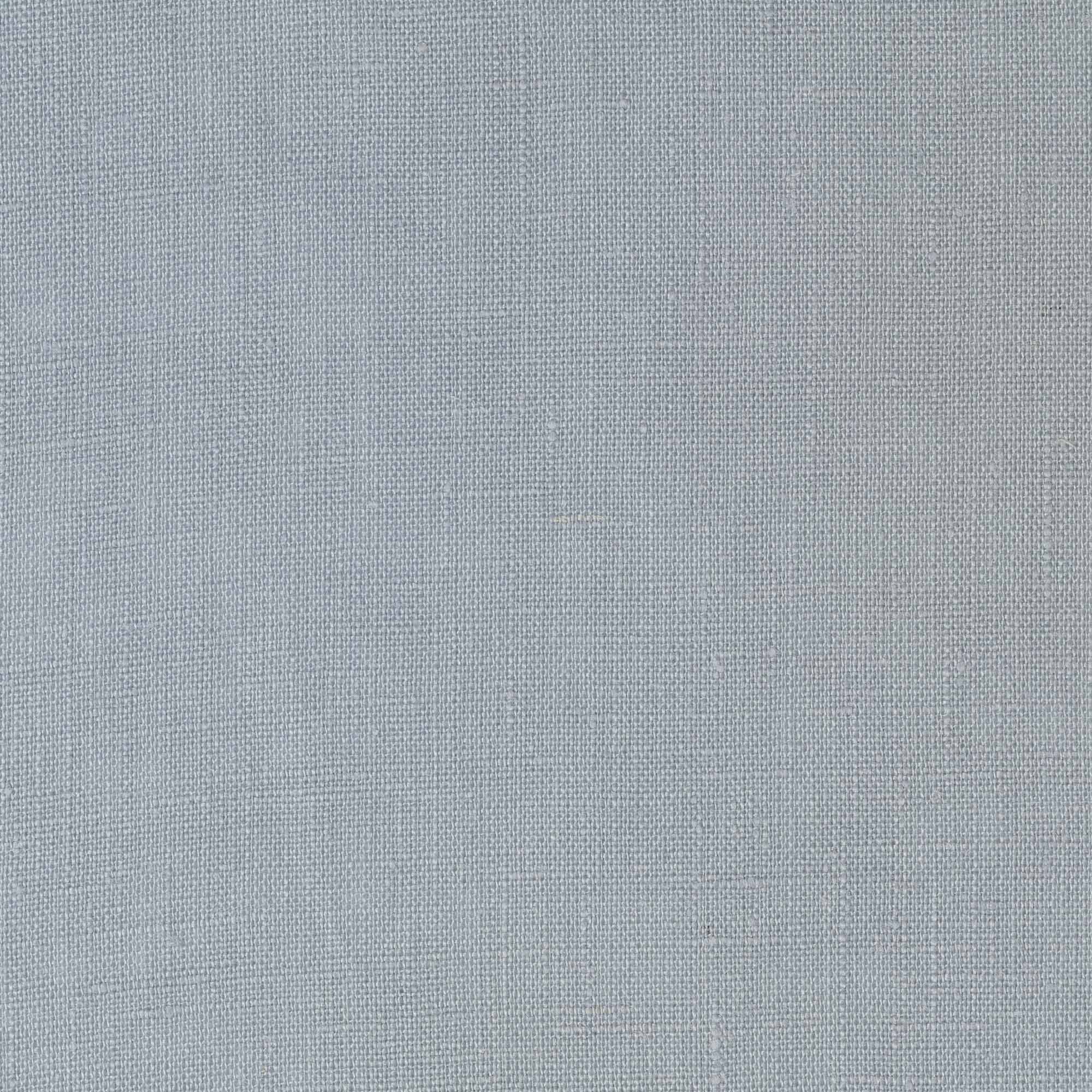 Washed Pure Dove Blue Linen Fabric 205 g/m²