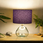 Grape Purple Linen Lampshade