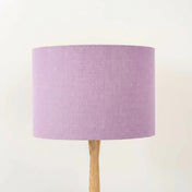 Light Lilac Linen Lampshade