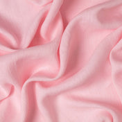 Washed Pure Light Pink Linen Fabric 205 g/m²