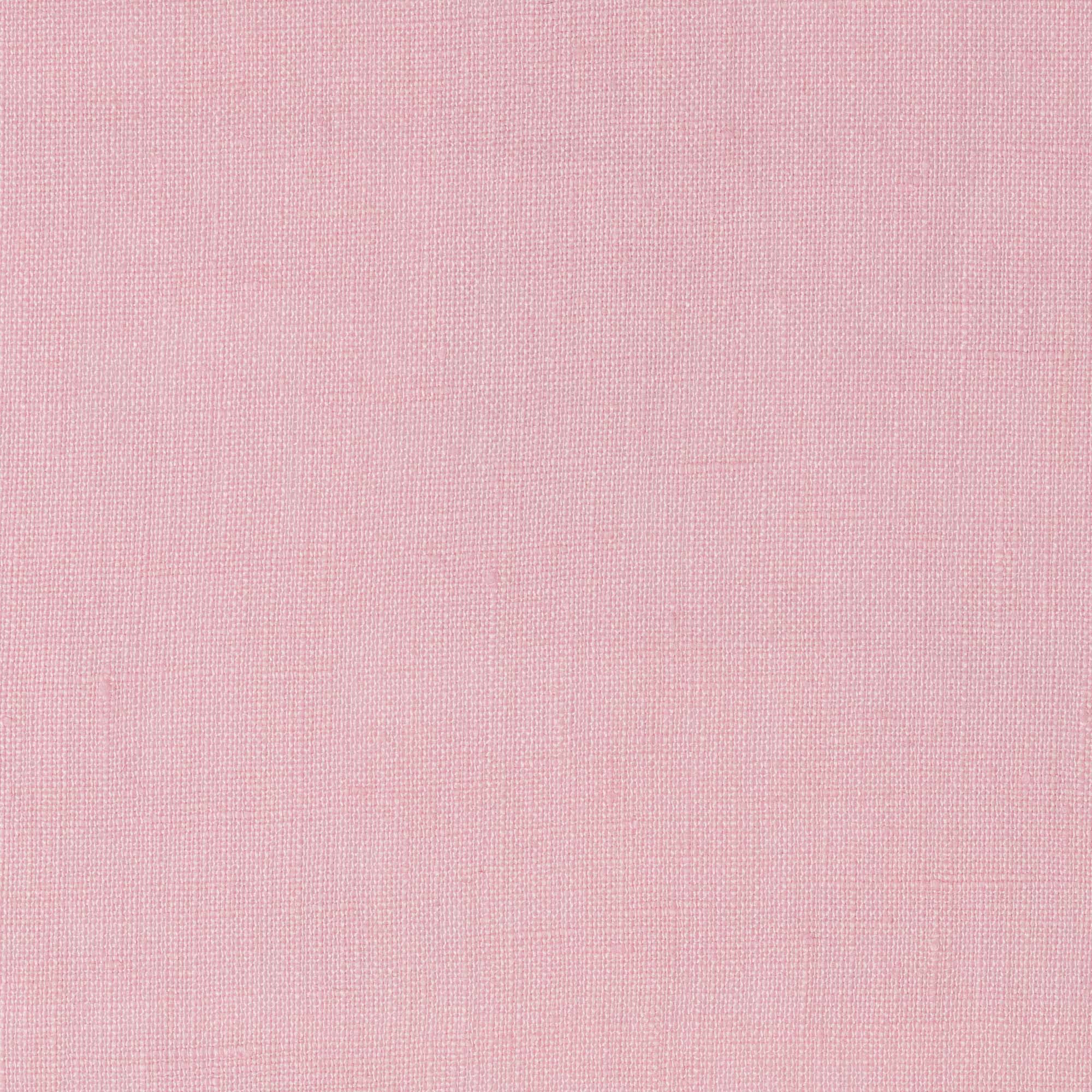 Washed Pure Light Pink Linen Fabric 205 g/m²