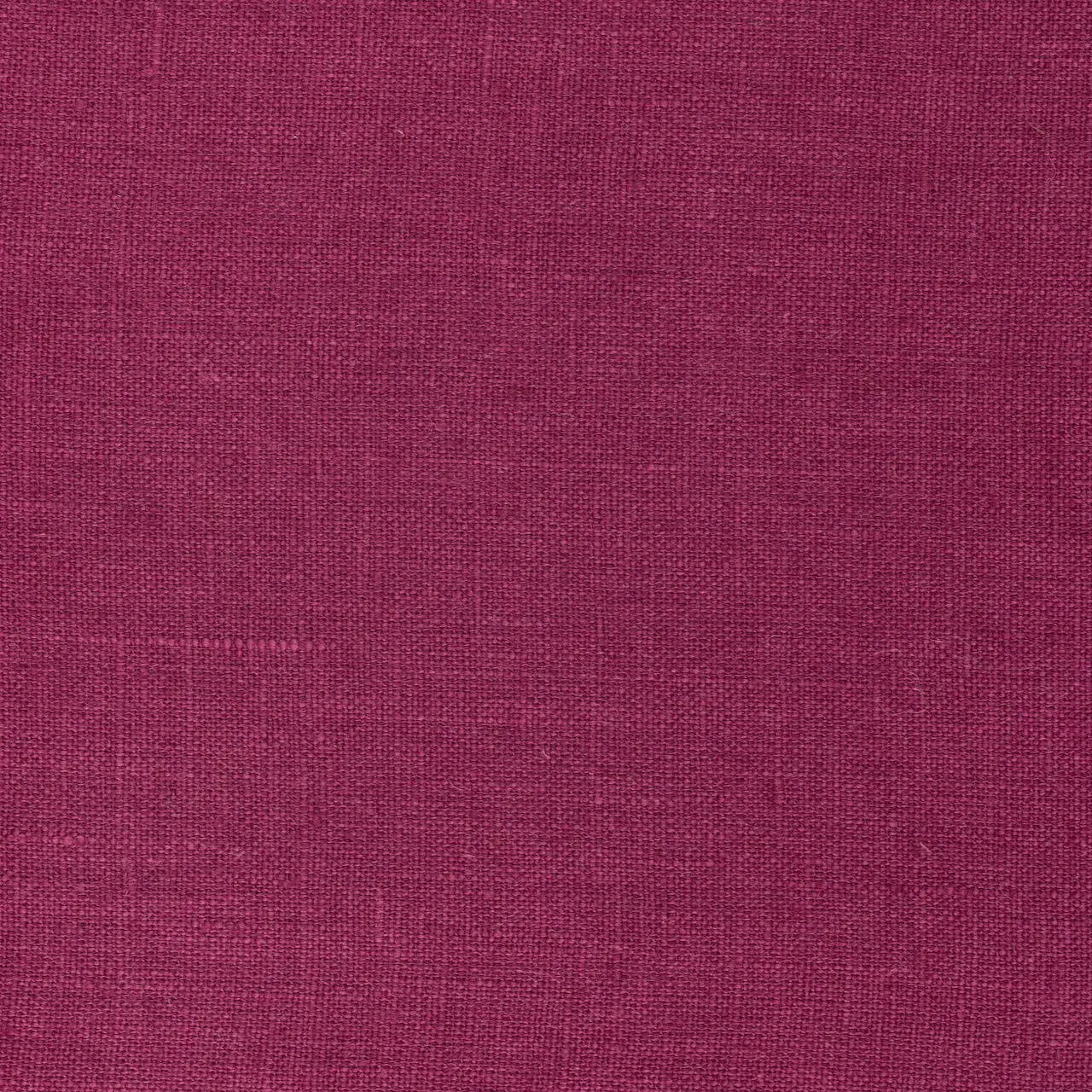 Washed Pure Magenta Linen Fabric 205 g/m²