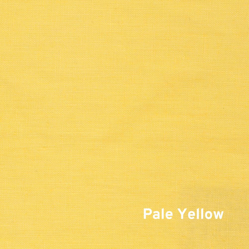 Pale Yellow Linen Lampshade