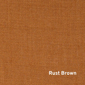 Rust Brown Linen Lampshade