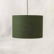 Avocado Green Linen Lampshade