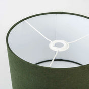 Avocado Green Linen Lampshade