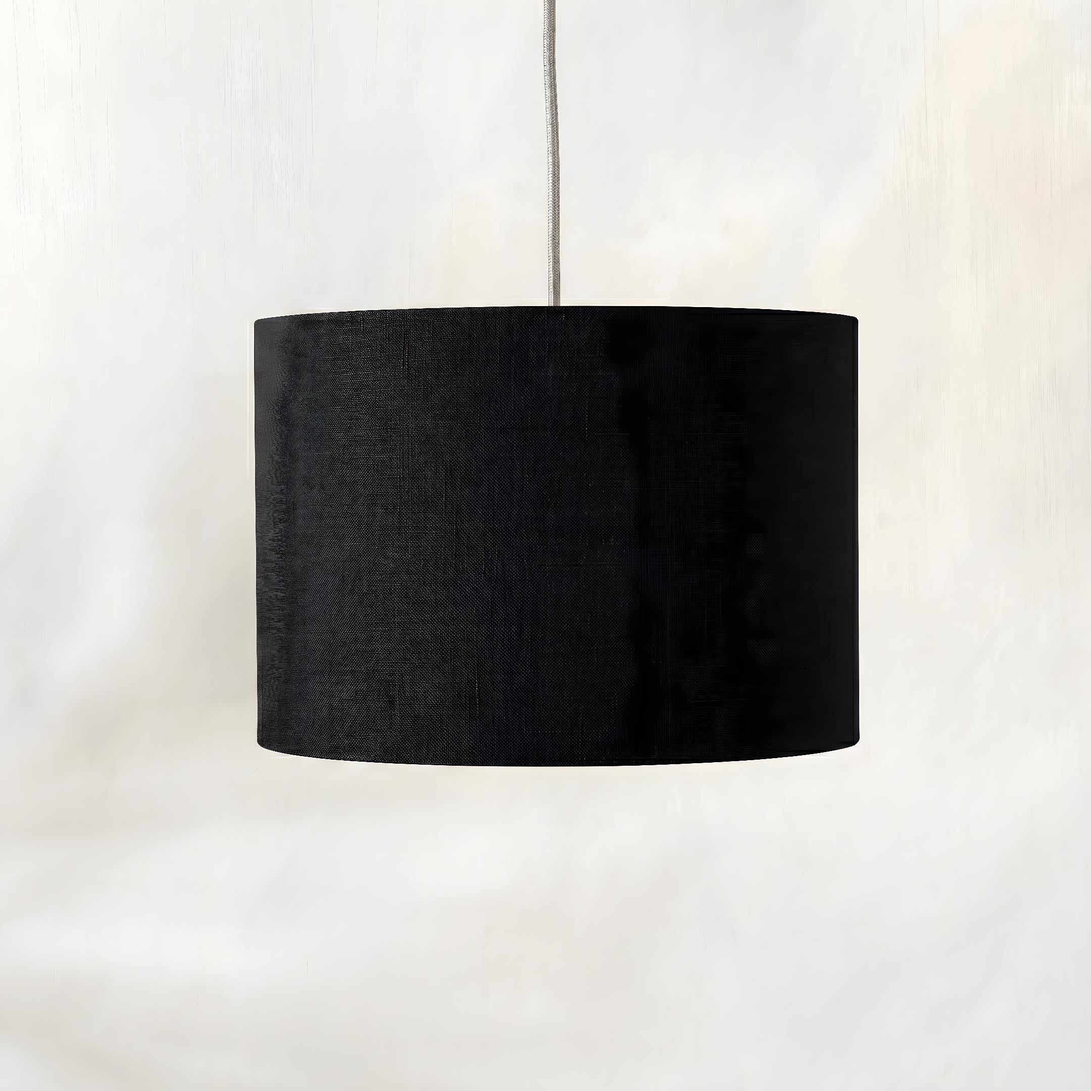 Black Linen Lampshade