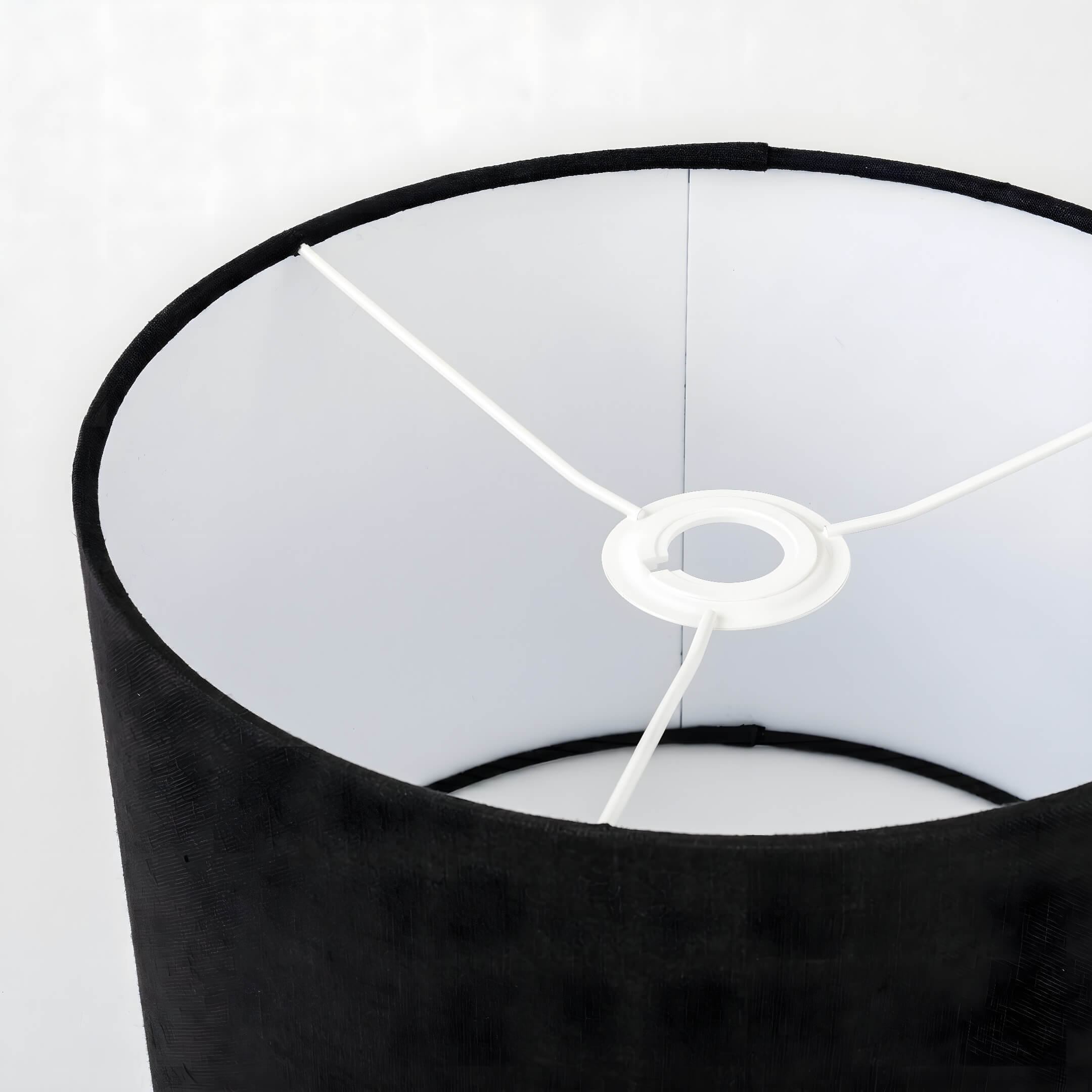 Black Linen Lampshade