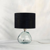 Black Linen Lampshade