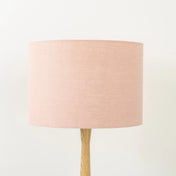 Blush Pink Linen Lampshade