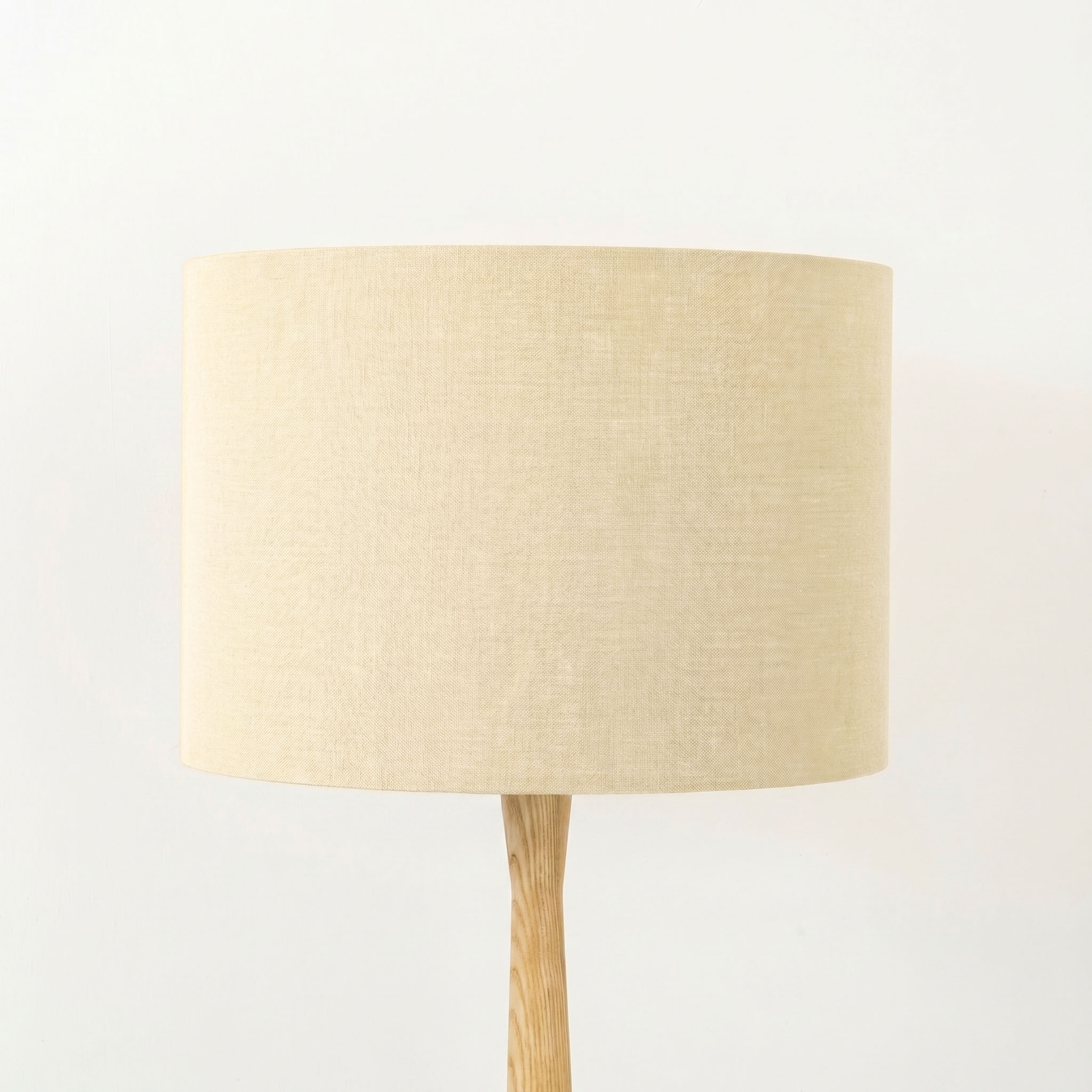 Buttermilk Linen Lampshade