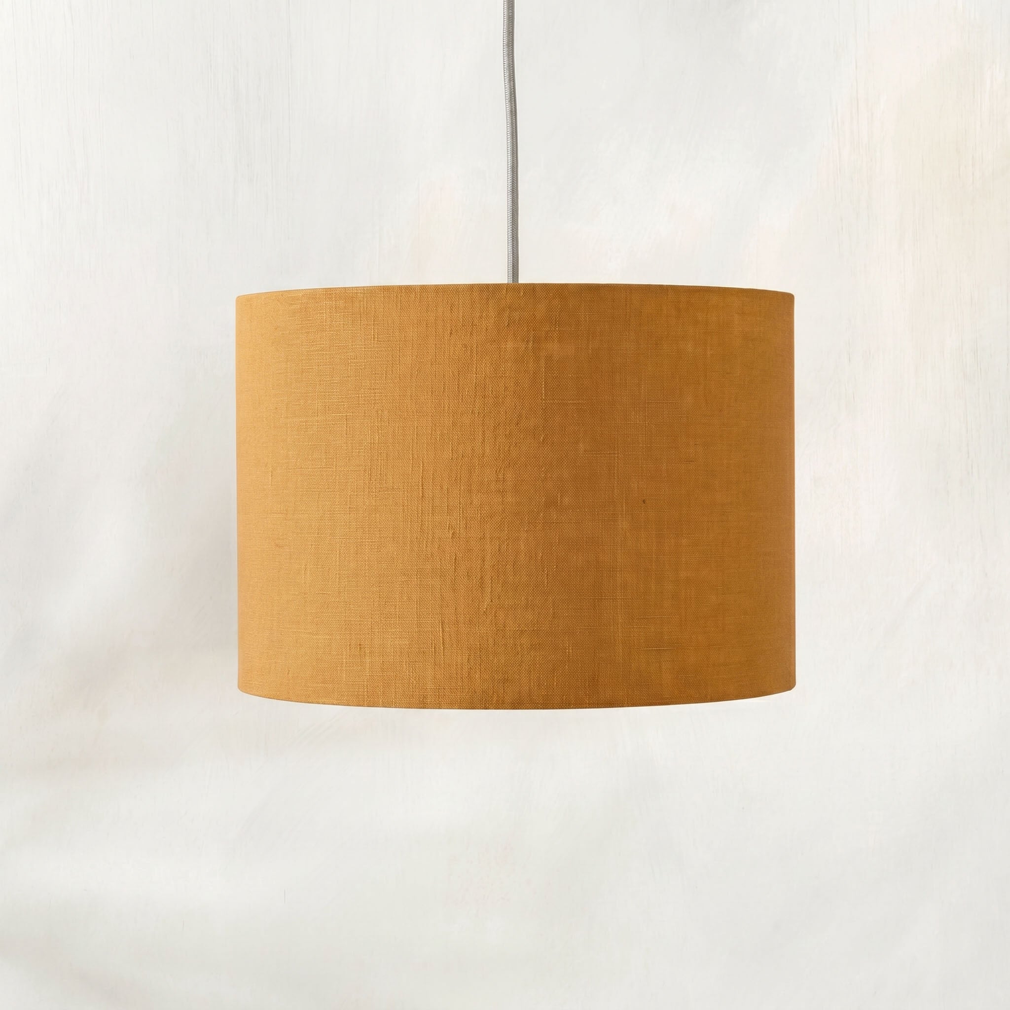 Caramel Linen Lampshade