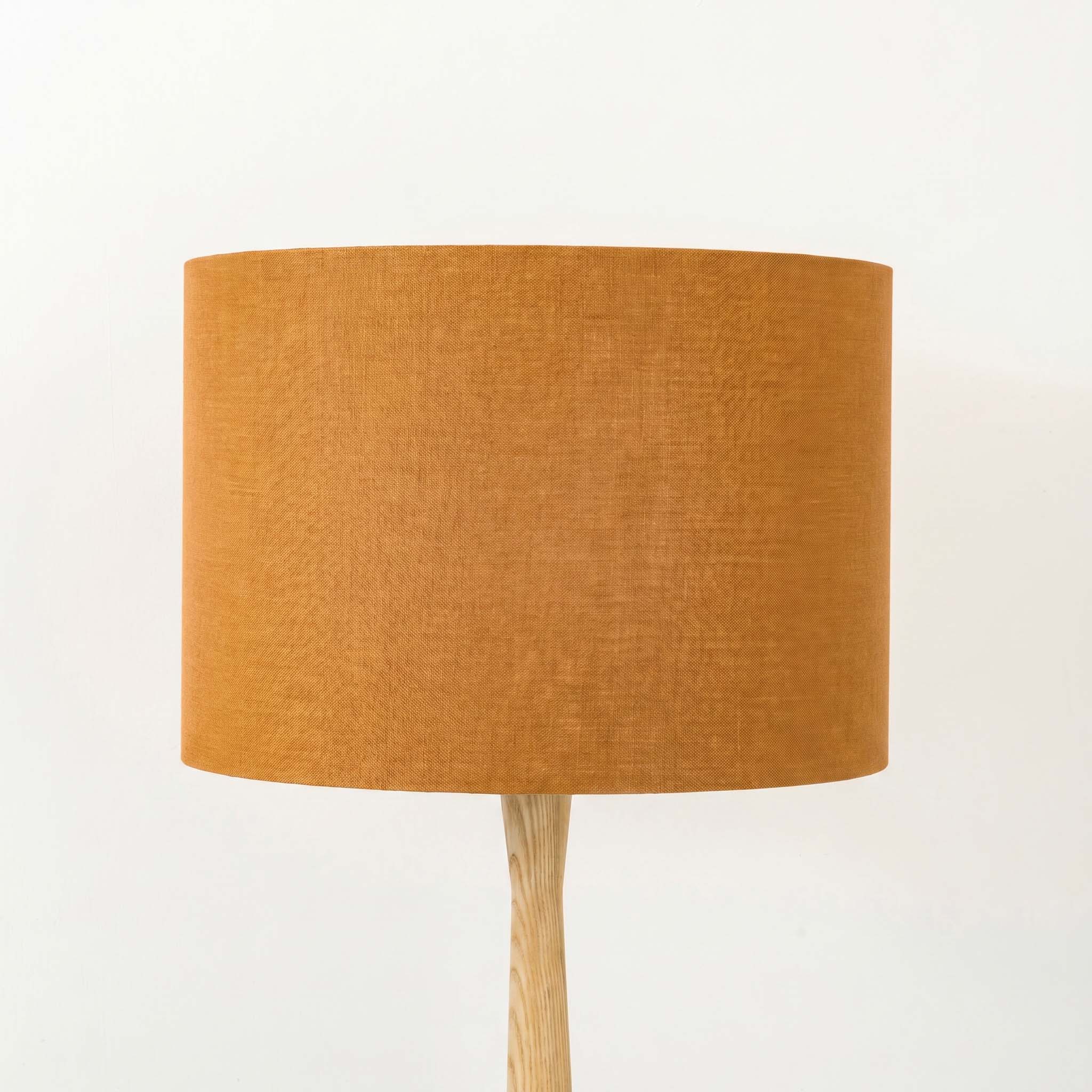 Caramel Linen Lampshade