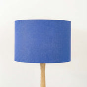 Cornflower Blue Linen Lampshade