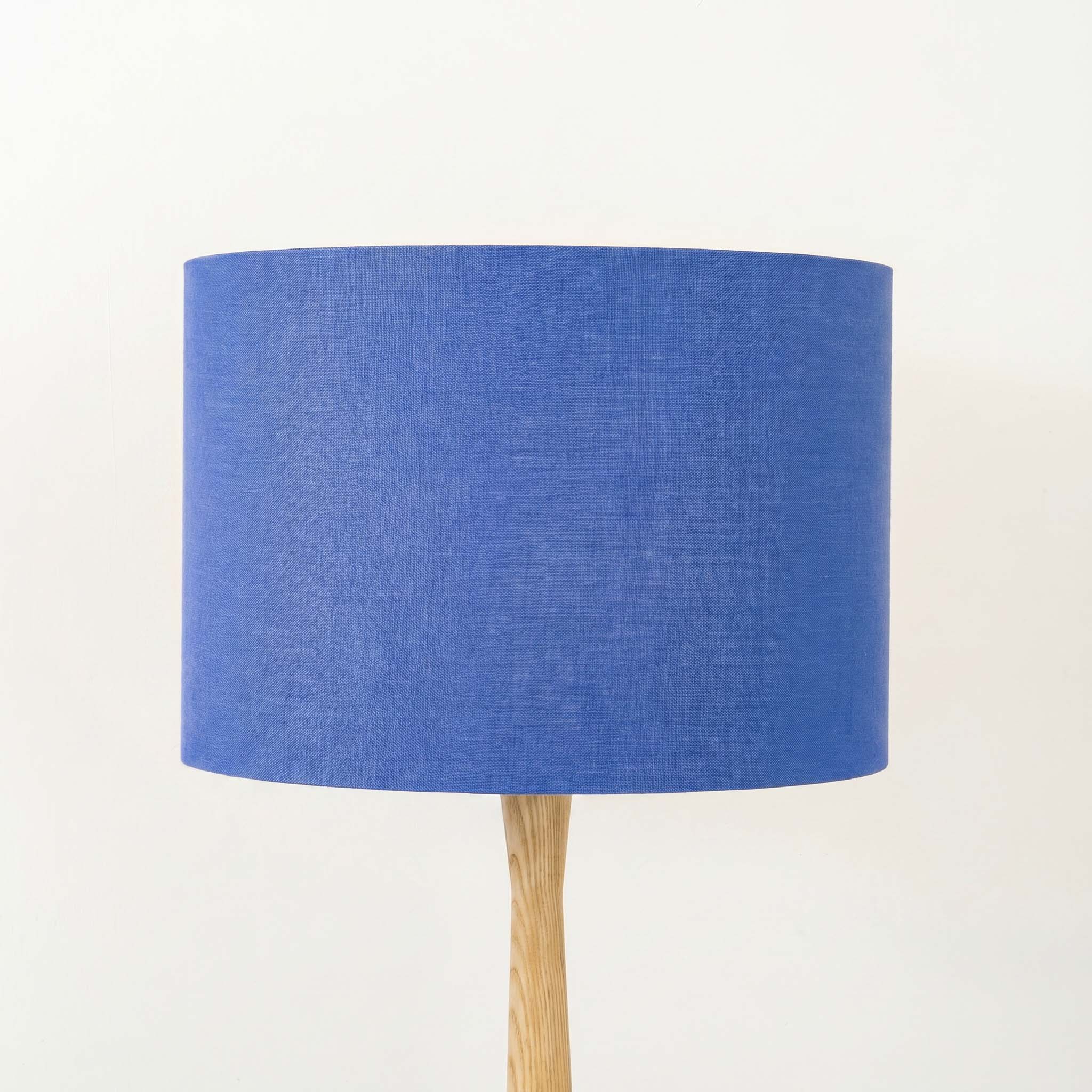 cornflower-blue-linen-lampshade-wooden-table-lamp.jpg