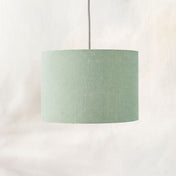 Dark Mint Green Linen Lampshade