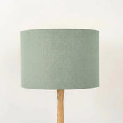 Dark Mint Green Linen Lampshade