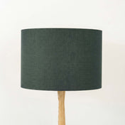 Dark Slate Green Linen Lampshade