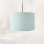 Light Duck Egg Blue Linen Lampshade