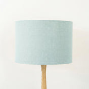 Light Duck Egg Blue Linen Lampshade