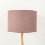 Dusty Lilac Linen Lampshade