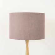 Dusty Lilac Linen Lampshade