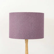 Dusty Purple Linen Lampshade
