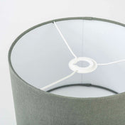 Dusty Sage Green Linen Lampshade