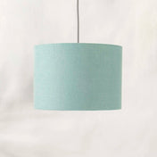 Dusty Turquoise Linen Lampshade