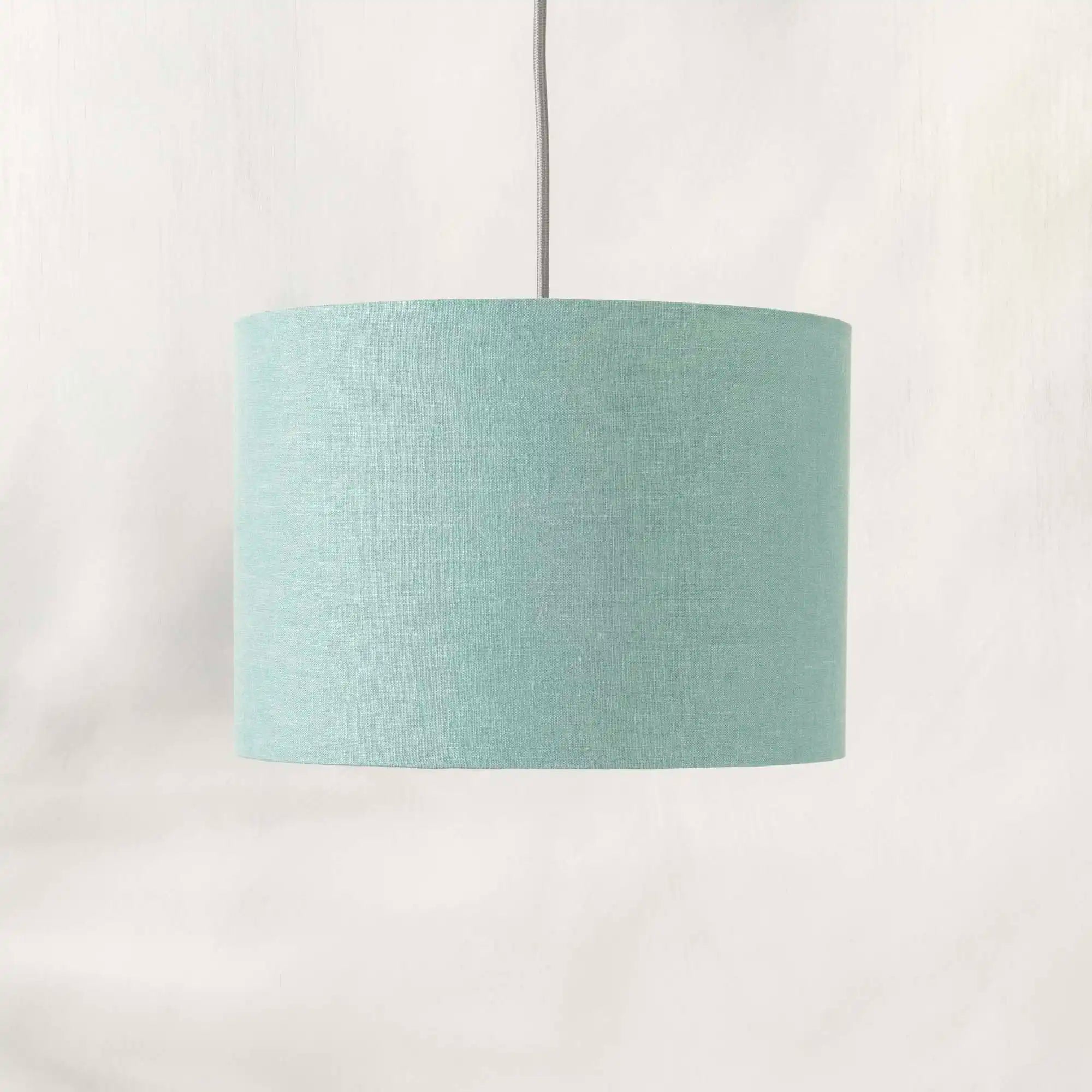 dusty-turquoise-linen-ceiling-lampshade.webp