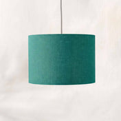 Emerald Green Linen Lampshade
