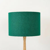 Emerald Green Linen Lampshade