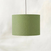 Fern Green Linen Lampshade